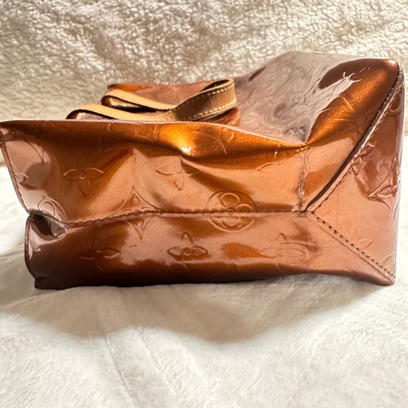 louis vuitton bronze vernis handbag - Picture 12 of 15